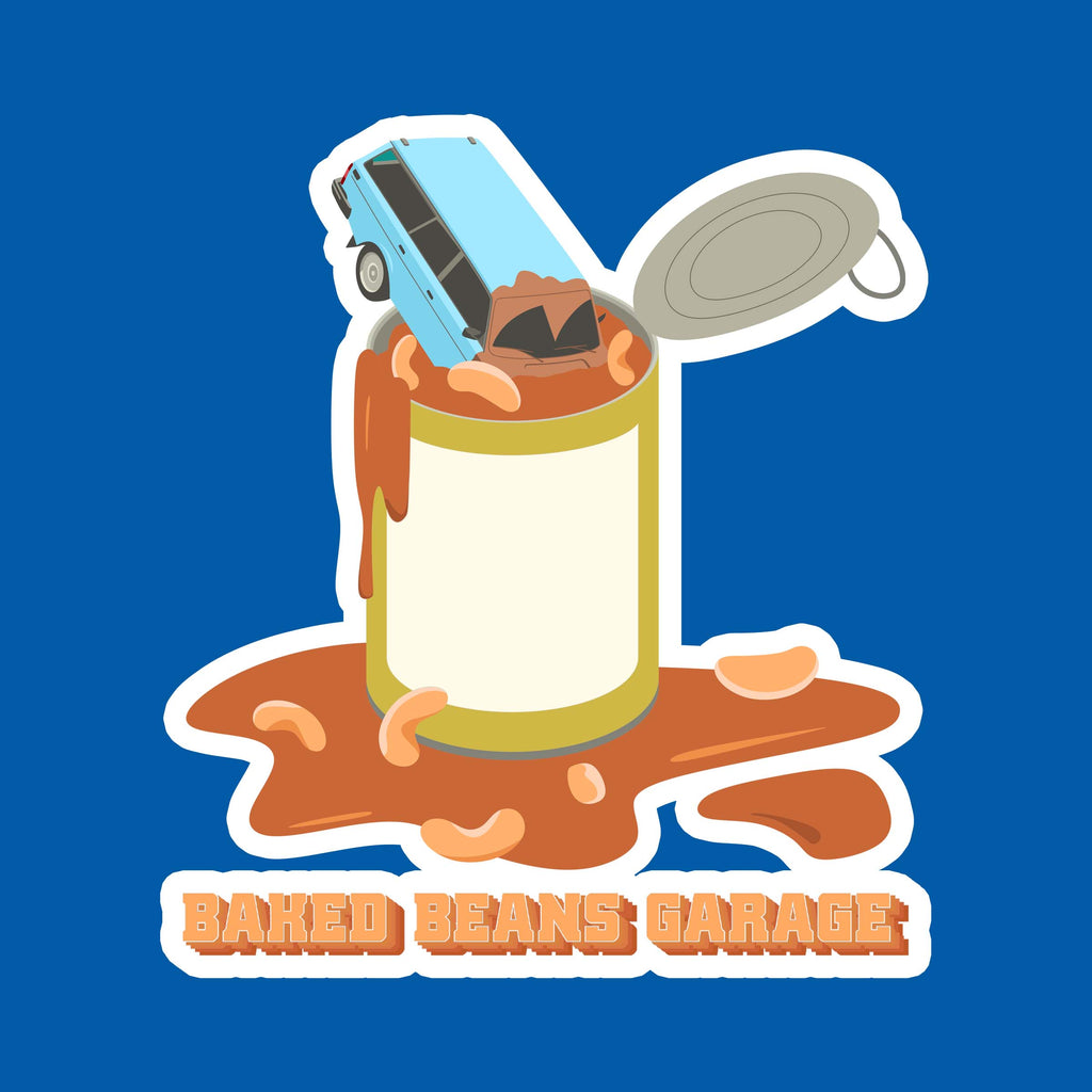 Large Bean Can Sticker