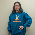 Teal Logo Hoodie